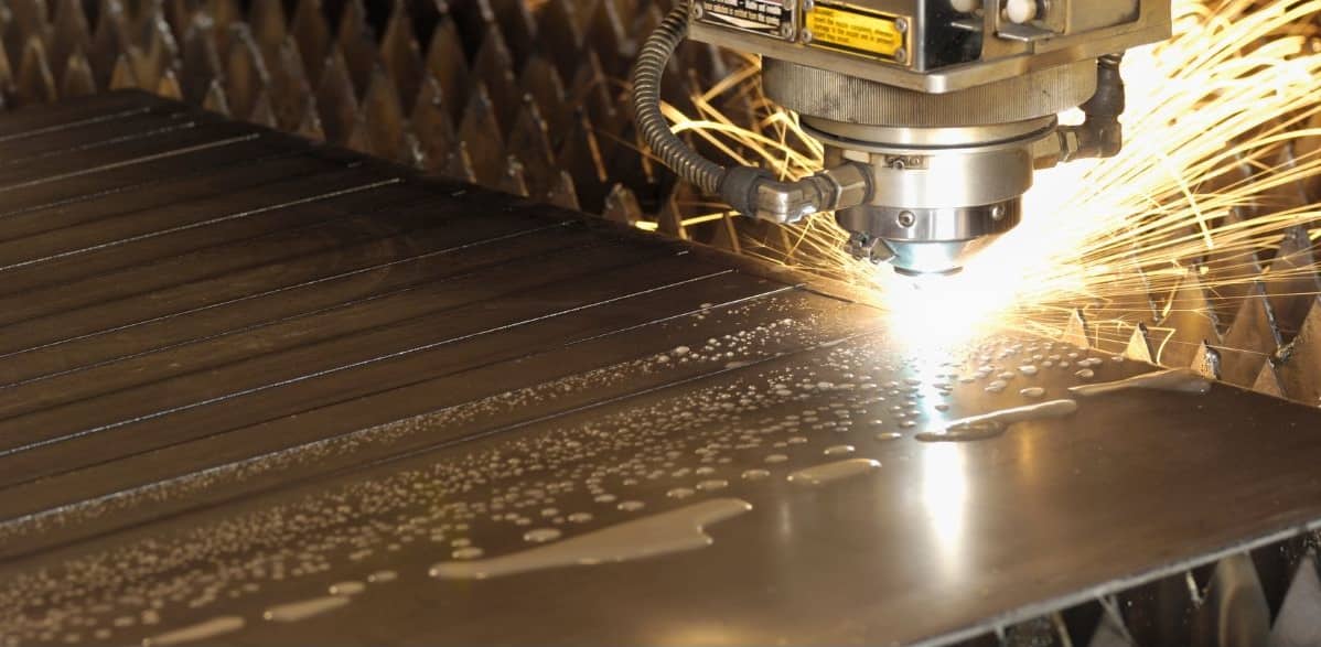 Corte a laser em aluminio Metal Laser VM